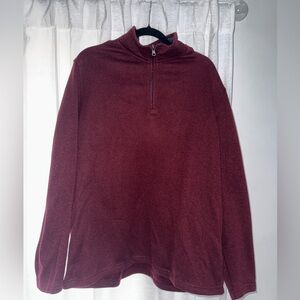 Men’s Quarter Zippy Maroon
